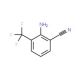 2-Amino-3-trifluoromethylbenzonitrile (CAS 58458-14-3) - chemical structure image
