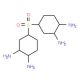 2-Amino-4-[(3,4-diaminophenyl)sulfonyl]phenylamine (CAS 13224-79-8) - chemical structure image