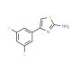 2-Amino-4-[(3,5-difluoro)phenyl]-1,3-thiazole - chemical structure image