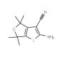 2-amino-4,4,6,6-tetramethyl-4,6-dihydrothieno[2,3-c]furan-3-carbonitrile - chemical structure image