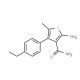 2-Amino-4-(4-ethylphenyl)-5-methylthiophene-3-carboxamide - chemical structure image
