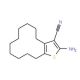 2-Amino-4,5,6,7,8,9,10,11,12,13-decahydrocyclododeca[b]thiophene-3-carbonitrile - chemical structure image