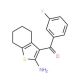 (2-amino-4,5,6,7-tetrahydro-1-benzothien-3-yl)(3-fluorophenyl)methanone - chemical structure image