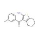 (2-amino-4,5,6,7-tetrahydro-1-benzothien-3-yl)(3-methylphenyl)methanone - chemical structure image