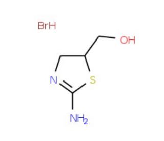 (2-Amino-4,5-dihydro-thiazol-5-yl)-methanolhydrobromide - chemical structure image