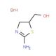 (2-Amino-4,5-dihydro-thiazol-5-yl)-methanolhydrobromide - chemical structure image