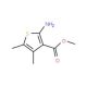2-Amino-4,5-dimethyl-thiophene-3-carboxylic acid methyl ester (CAS 4651-93-8) - chemical structure image