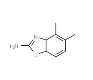 2-Amino-4,5-dimethylbenzo[d]thiazole (CAS 1065074-59-0) - chemical structure image