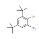 2-amino-4,6-di-tert-butylphenol (CAS 1643-39-6) - chemical structure image
