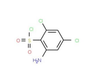 2-Amino-4,6-dichloro-benzenesulfonyl chloride - chemical structure image