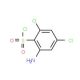 2-Amino-4,6-dichloro-benzenesulfonyl chloride - chemical structure image