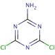 2-Amino-4,6-dichloro-s-triazine (CAS 933-20-0) - chemical structure image