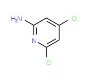 2-Amino-4,6-dichloropyridine (CAS 116632-24-7) - chemical structure image