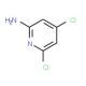 2-Amino-4,6-dichloropyridine (CAS 116632-24-7) - chemical structure image