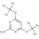 2-Amino-4,6-dimethoxypyrimidine-d6 - chemical structure image