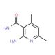2-Amino-4,6-dimethylnicotinamide (CAS 7144-20-9) - chemical structure image