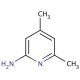 2-Amino-4,6-dimethylpyridine (CAS 5407-87-4) - chemical structure image