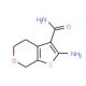 2-Amino-4,7-dihydro-5H-thieno[2,3-c]pyran-3-carboxamide - chemical structure image