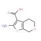 2-amino-4,7-dihydro-5H-thieno[2,3-c]pyran-3-carboxylic acid - chemical structure image