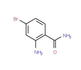 2-Amino-4-bromobenzamide (CAS 112253-70-0) - chemical structure image