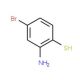 2-amino-4-bromobenzene-1-thiol - chemical structure image