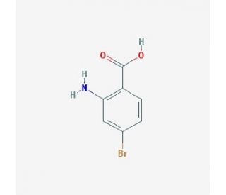 2-Amino-4-bromobenzoic acid (CAS 20776-50-5) - chemical structure image