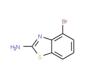 2-Amino-4-bromobenzothiazole (CAS 20358-02-5) - chemical structure image