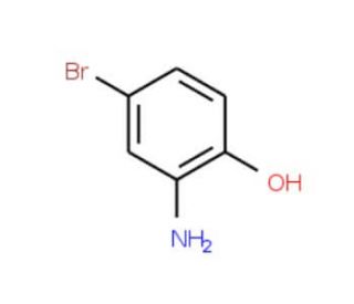 2-Amino-4-bromophenol (CAS 40925-68-6) - chemical structure image