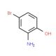 2-Amino-4-bromophenol (CAS 40925-68-6) - chemical structure image