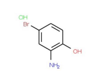 2-Amino-4-bromophenol HCl (CAS 87855-72-9) - chemical structure image