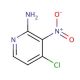 2-Amino-4-chloro-3-nitropyridine (CAS 6980-08-1) - chemical structure image