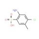 2-Amino-4-chloro-5-methylbenzenesulfonic acid (CAS 88-51-7) - chemical structure image