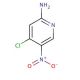2-Amino-4-chloro-5-nitropyridine (CAS 24484-96-6) - chemical structure image