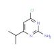 2-Amino-4-chloro-6-isopropylpyrimidine (CAS 73576-33-7) - chemical structure image