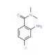 2-amino-4-chloro-N,N-dimethylbenzamide - chemical structure image