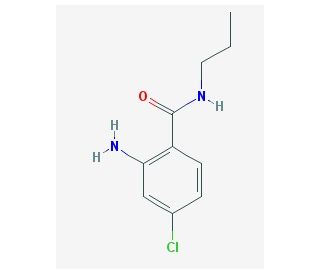 2-amino-4-chloro-N-propylbenzamide - chemical structure image
