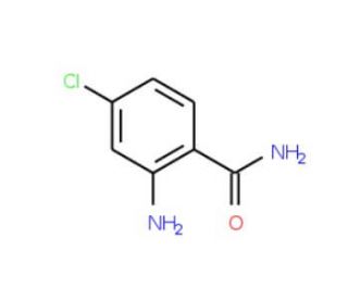 2-Amino-4-chlorobenzamide (CAS 5900-59-4) - chemical structure image