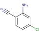 2-Amino-4-chlorobenzonitrile (CAS 38487-86-4) - chemical structure image