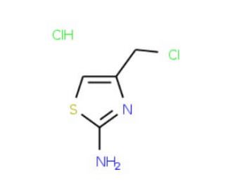 2-Amino-4-(chloromethyl)thiazole hydrochloride (CAS 59608-97-8) - chemical structure image