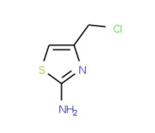 2-Amino-4-chloromethylthiazole (CAS 7250-84-2) - chemical structure image