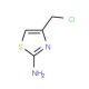 2-Amino-4-chloromethylthiazole (CAS 7250-84-2) - chemical structure image