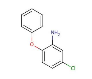 2-Amino-4-chlorophenyl phenyl ether (CAS 93-67-4) - chemical structure image