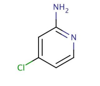 2-Amino-4-chloropyridine (CAS 19798-80-2) - chemical structure image