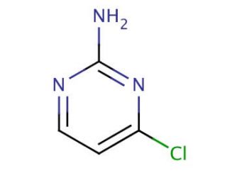 2-Amino-4-chloropyrimidine (CAS 3993-78-0) - chemical structure image