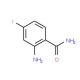 2-Amino-4-fluorobenzamide (CAS 119023-25-5) - chemical structure image