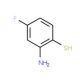 2-amino-4-fluorobenzene-1-thiol - chemical structure image