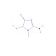 2-amino-4-hydroxy-3-methyl-4H-imidazol-5-one (CAS 133882-98-1) - chemical structure image