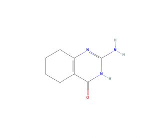 2-Amino-4-hydroxy-5,6,7,8-tetrahydroquinazoline (CAS 33081-07-1) - chemical structure image