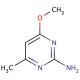 2-Amino-4-methoxy-6-methylpyrimidine (CAS 7749-47-5) - chemical structure image
