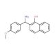 2-[Amino-(4-methoxy-phenyl)-methyl]-naphthalen-1-ol (CAS 788157-75-5) - chemical structure image